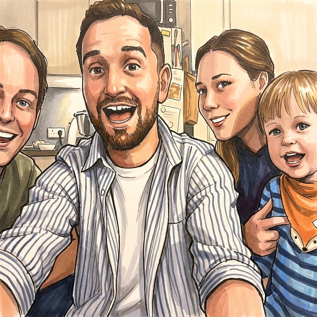 Christina & Paul & Cajus and Frank